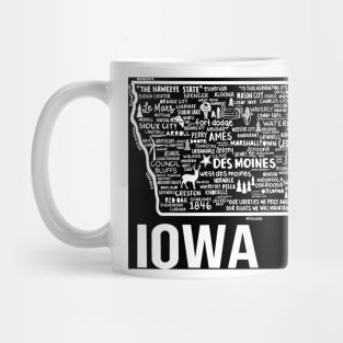 Iowa Map Mug